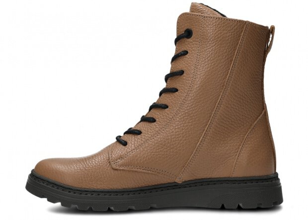 DAMEN SCHNURSCHUHE MODELL 099 BEIGE WOLKE + FILZ - GRÖßE 38