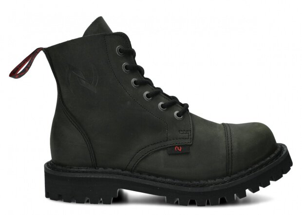 MODELL 6H GRÜN CRAZY LEDER