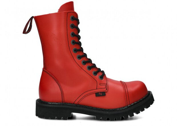 JUGENDSTIEFEL MODELL 010H ROT BOSMAN- GRÖßE 42