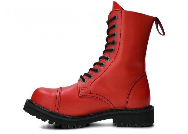 JUGENDSTIEFEL MODELL 010H ROT BOSMAN- GRÖßE 42