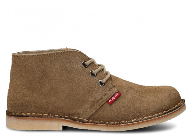 JUGENDSTIEFEL MODELL  082 BEIGE VELOURS - GRÖßE 40