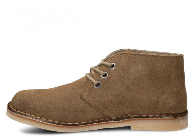 JUGENDSTIEFEL MODELL  082 BEIGE VELOURS - GRÖßE 40