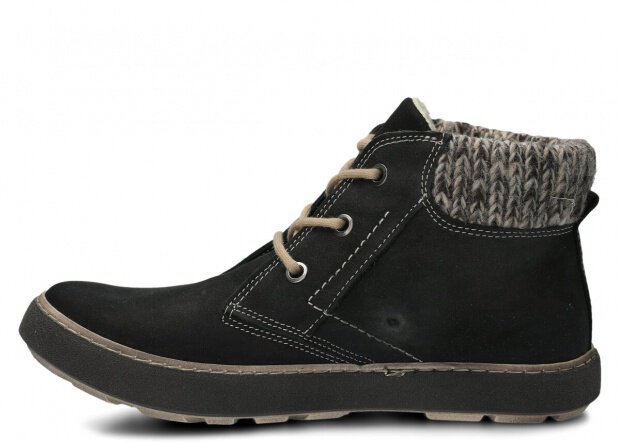 JUGENDSTIEFEL MODELL 298 SCHWARZ SAMUEL + LAMMFELL - GRÖßE 41