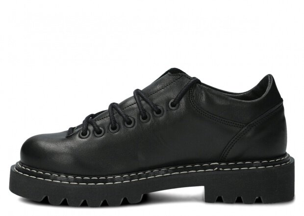 HERREN HALBSCHUHE MODELL 003H SCHWARZ BLUE - GRÖßE 38