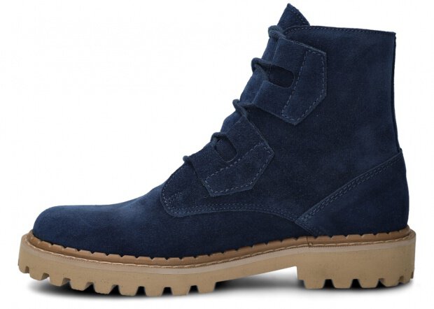 MODELL 4882 DUNKELBLAU  VELOURS - GRÖßE 42