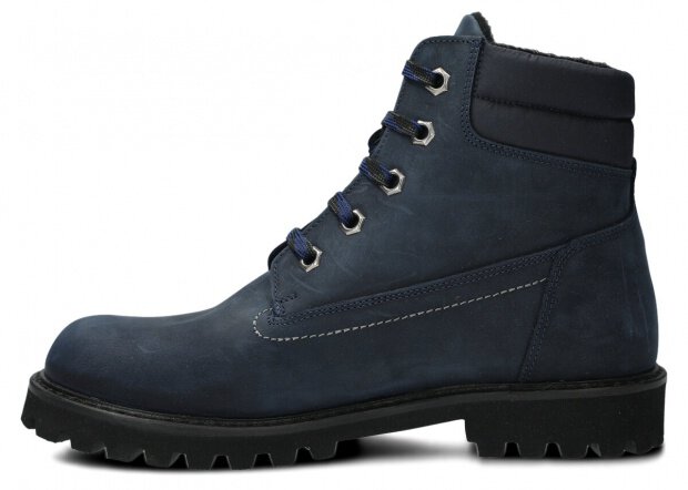 MODELL 4721 DUNKELBLAU CRAZY + FILZ - GRÖßE 41