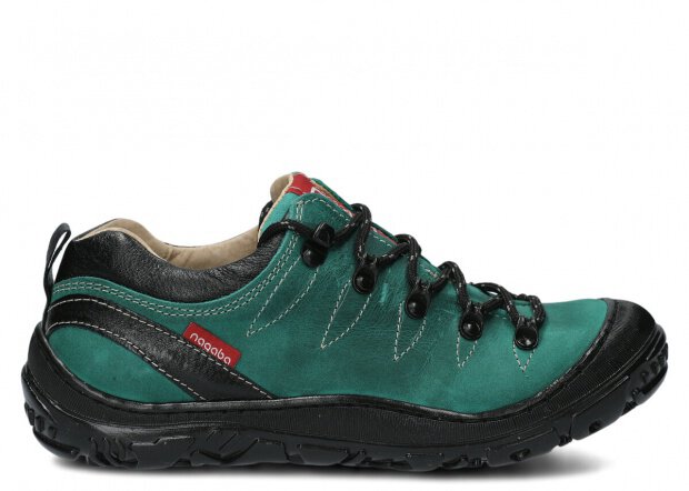 JUGENDSCHUH MODELL 241 SMARAGDGRÜN CRAZY - GRÖßE 36
