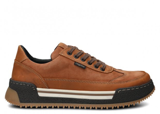 HERREN HALBSCHUHE MODELL 4641 BRAUN SAMUEL - GRÖßE 42