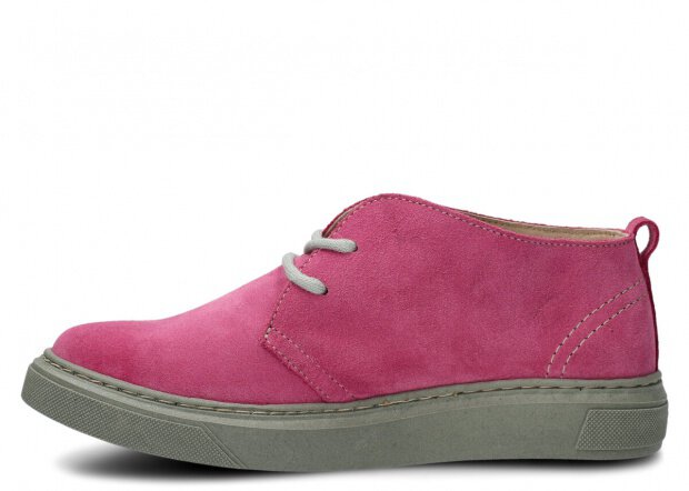 DAMEN SCHNURSCHUHE MODELL 0741 ROSA VELOURS - GRÖßE 38
