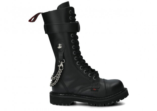 SPRINGERSTIEFEL NAGABA 504 SCHWARZ BOSMAN - GRÖßE 36