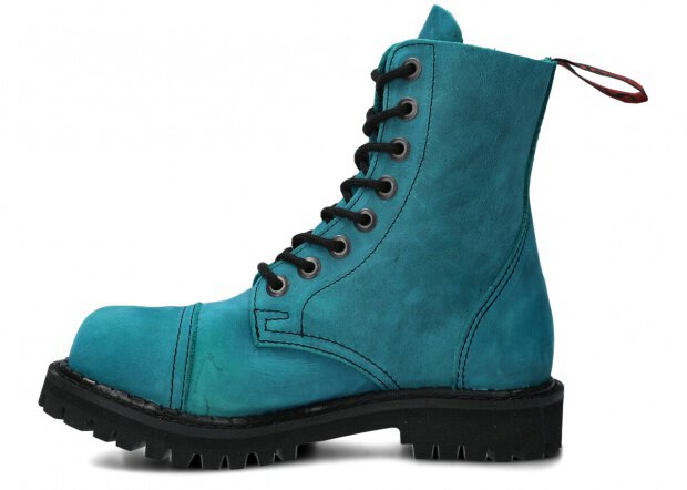 JUGENDSTIEFEL MODELL 008H TÜRKIS CRAZY - GRÖßE 38