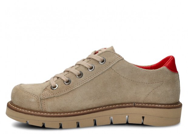 MODELL 2601 BEIGE VELOURS - GRÖßE 36