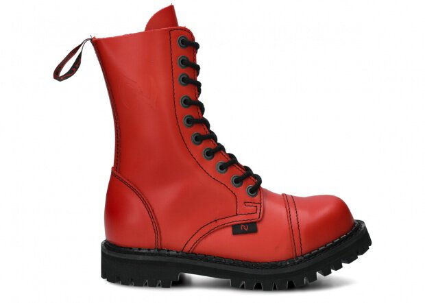 JUGENDSTIEFEL MODELL 010H ROT BOSMAN- GRÖßE 38