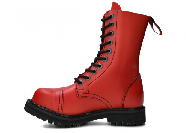 JUGENDSTIEFEL MODELL 010H ROT BOSMAN- GRÖßE 38