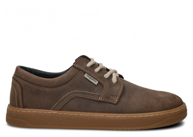 Halbschuh für Männer Nagaba Modell 476 Olive Crazy Leder