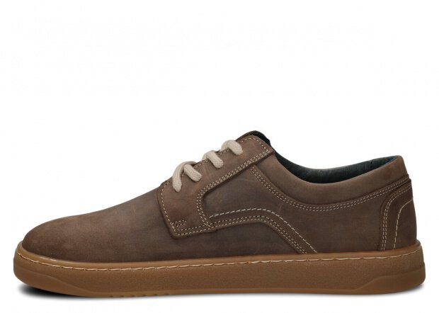 Halbschuh für Männer Nagaba Modell 476 Olive Crazy Leder