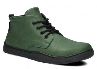 Weite Damenstiefel Nagaba Modell 631 Grün Wolke Leder