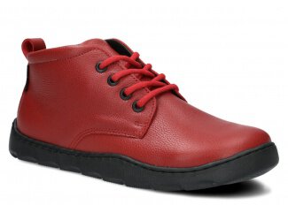 Weite Damenstiefel Nagaba Modell 631 Rot Wolke Leder