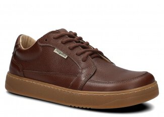 Weite Halbschuhe für Frauen Nagaba Modell 625 Braun Rustic Leder