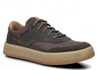 Halbschuhe für Frauen Nagaba Modell 627 Graphit Velours Leder