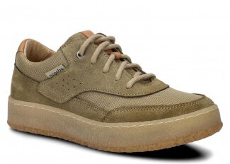 Halbschuhe für Frauen Nagaba Modell 627 Beige Velours Leder