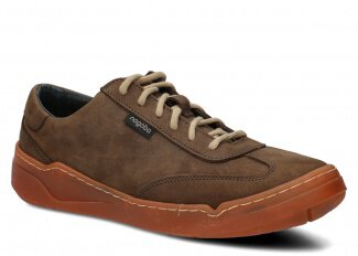 Halbschuh für Männer Nagaba Modell 467 Olive Crazy Leder