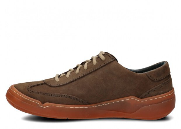 Halbschuh für Männer Nagaba Modell 467 Olive Crazy Leder
