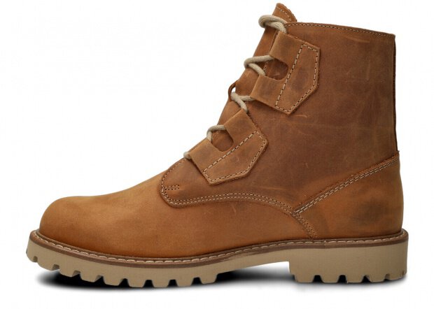 Herren Trapperschuhe NAGABA 488/1 Braun Crazy Leder