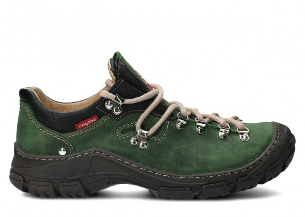 HERREN TREKKINGSCHUHE MODELL 055 GRÜN CRAZY