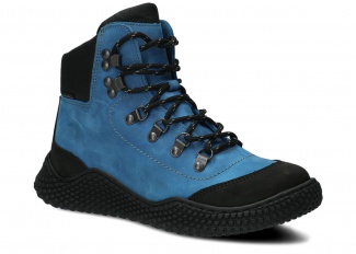 Damenstiefel Nagaba Modell NAGABA 624 Kobalt Crazy Leder