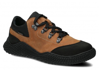 Halbschuhe für Frauen Nagaba 623 Braun Crazy Leder